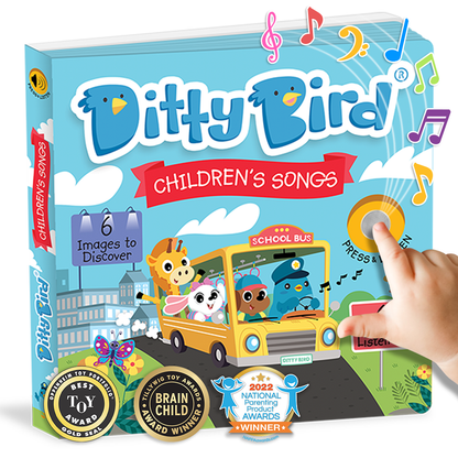 Ditty Bird Sound Book: Children´s Songs-BESTSELLER Halloween