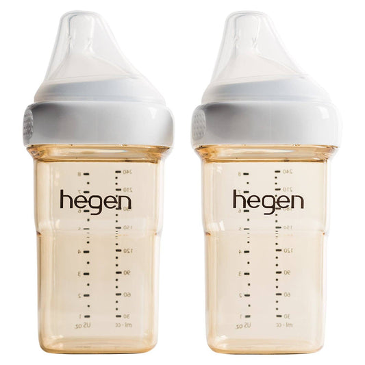 Hegen 8oz /240ml PPSU Feeding Bottle in 2 Pack