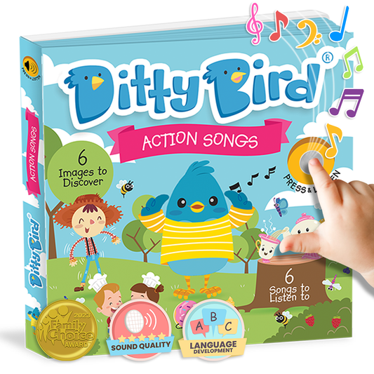 Ditty Bird Sound Book BESTSELLER Motor Skills: Action songs