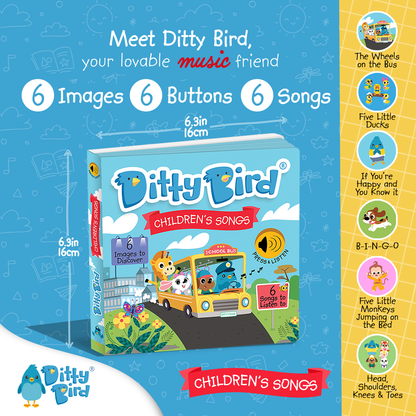 Ditty Bird Sound Book: Children´s Songs-BESTSELLER Halloween